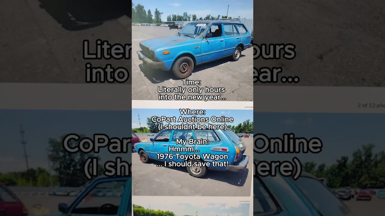 1976 Toyota Corolla Wagon - Grocery Getter Build (Part1)