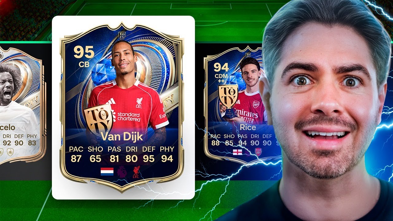 RECORDE DE TOTY COM VAN DIJK TOTY!!! FUT DRAFT