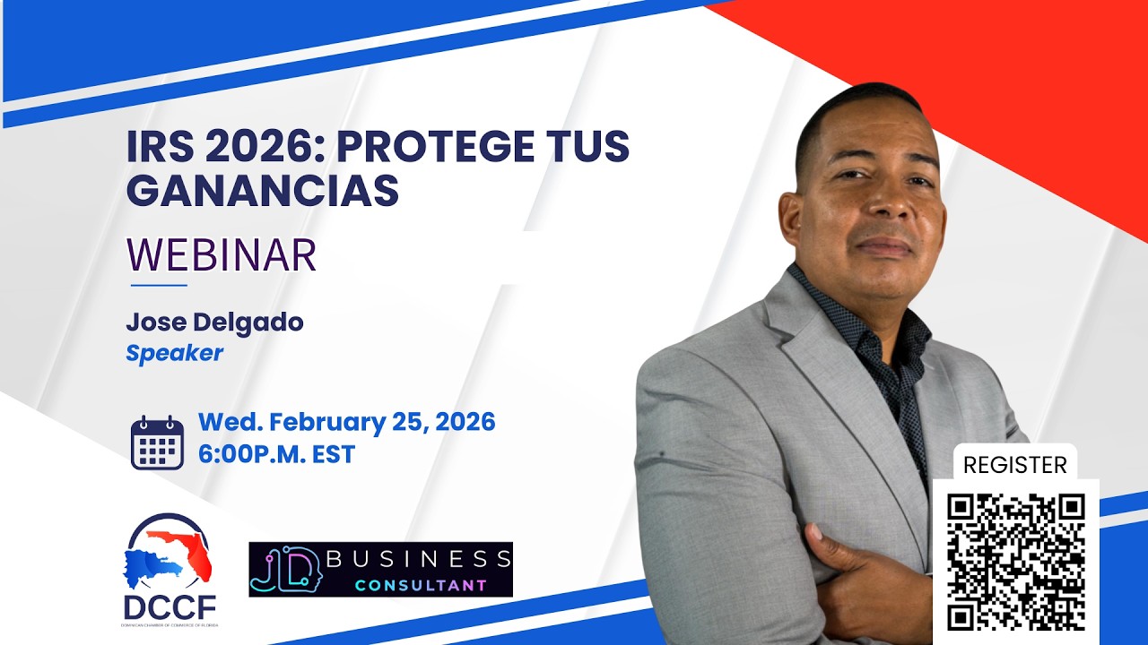IRS 2026: Proteje Tus Ganancias Webinar   2026 02 25 17 50 EST
