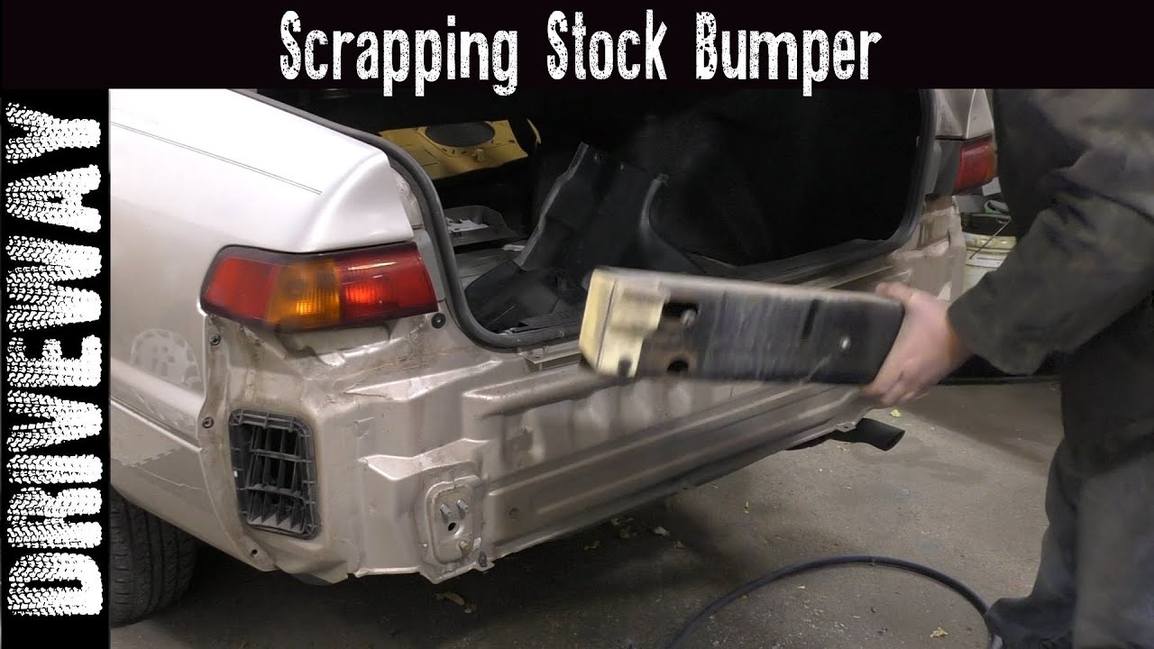 Gambler Camry: Part 3 Removing the Rear Bumper for Mods