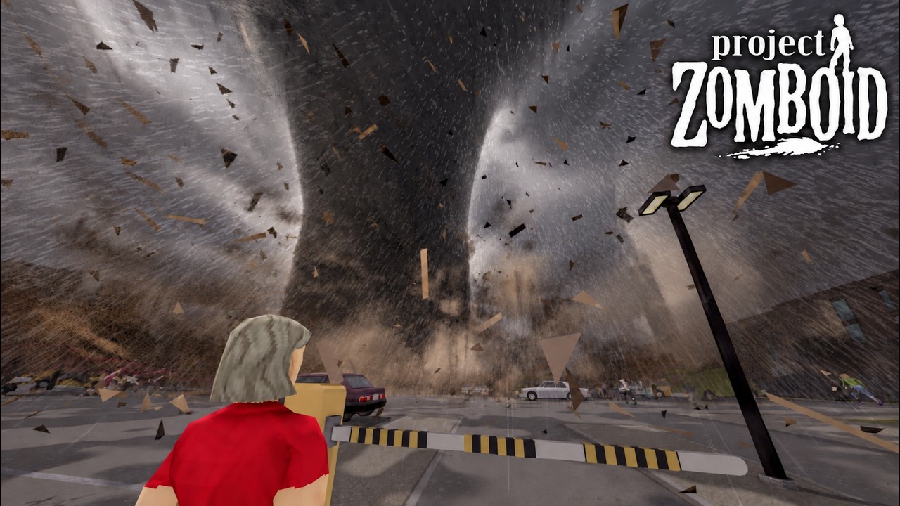 EXTREME WEATHER in First-Person Project Zomboid (3D)
