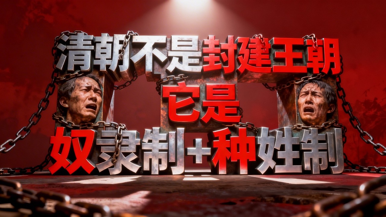 清朝不是封建王朝！揭秘奴隶制+种姓隔离的&ldquo;大清真相&rdquo;。明朝vs清朝：一个是君臣合作，一个是主子与包衣&mdash;为什么清朝是历史的倒退？