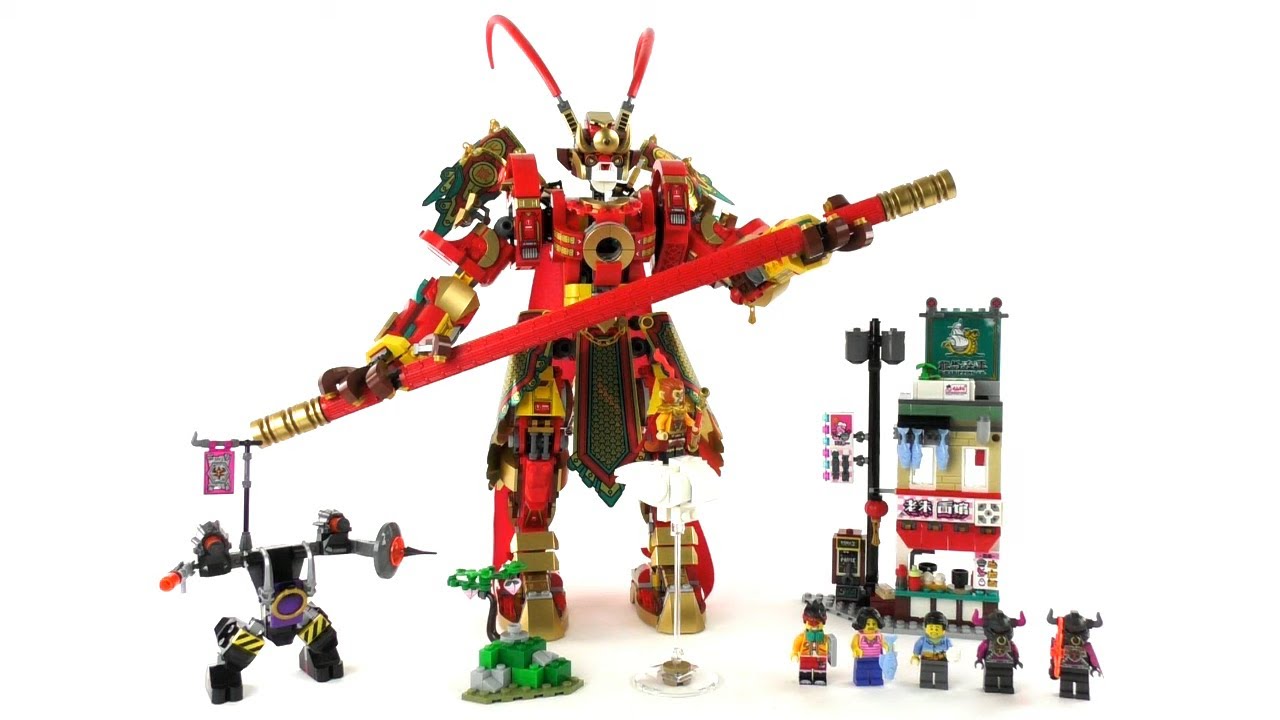 LEGO Monkie Kid Set 80012 - Monkey King Mech / Unboxing & Review deutsch