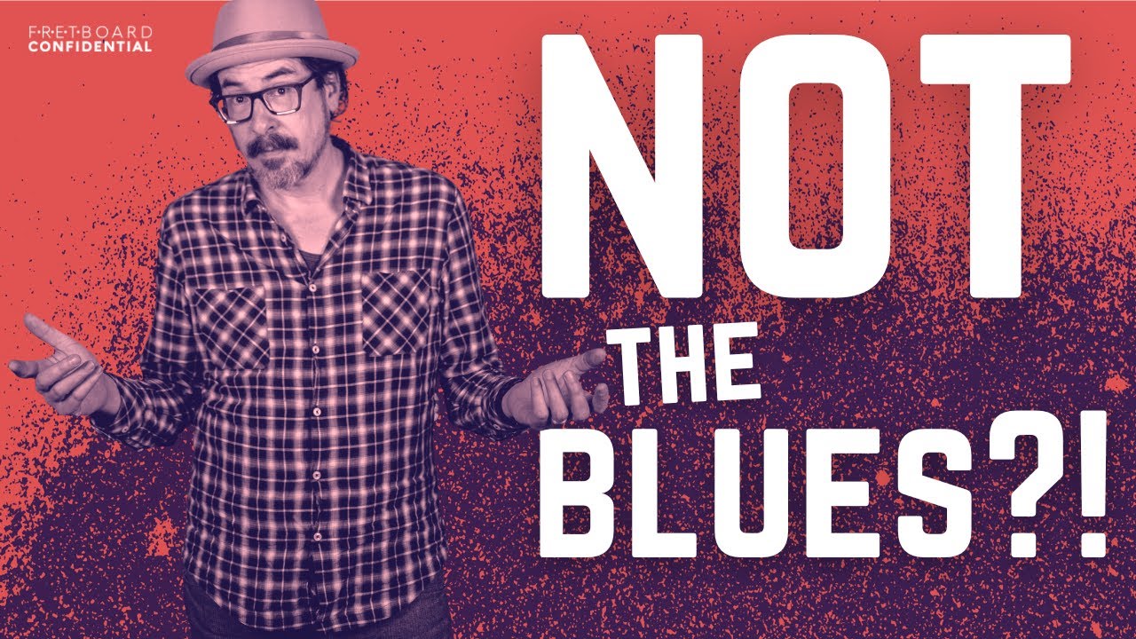Alternating Thumb Picking Is NOT The Blues?