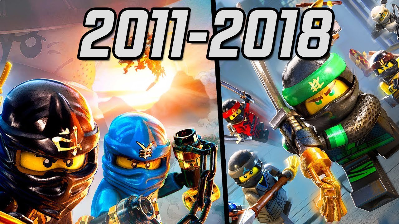 All LEGO Ninjago Games 2011-2018