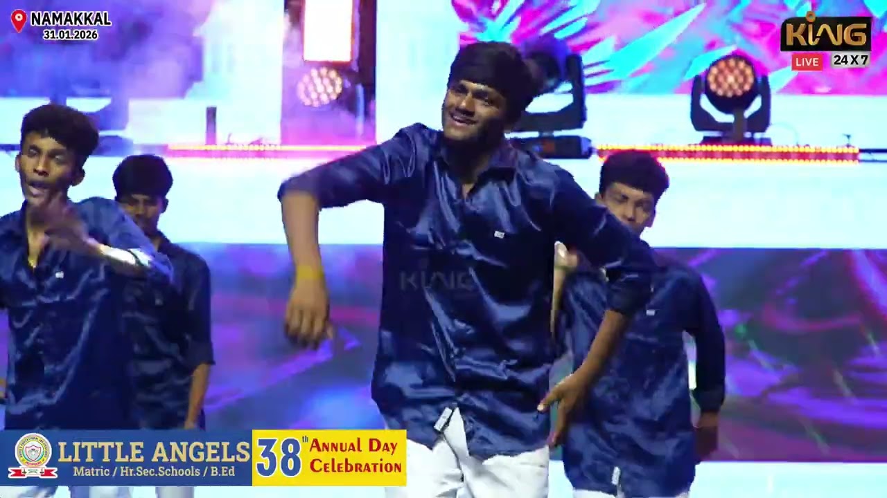 Mixing Song | 11th Boys | Mass Dance Performance | Little Angels Educational Institutions