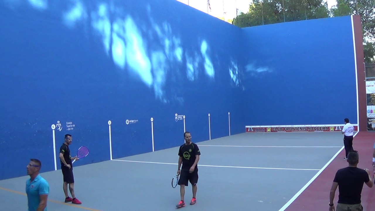 Final Copa Frontenis 3º Portacoeli Cebrian e Iván Mtnez vs Incusa Silla Joan y Orts