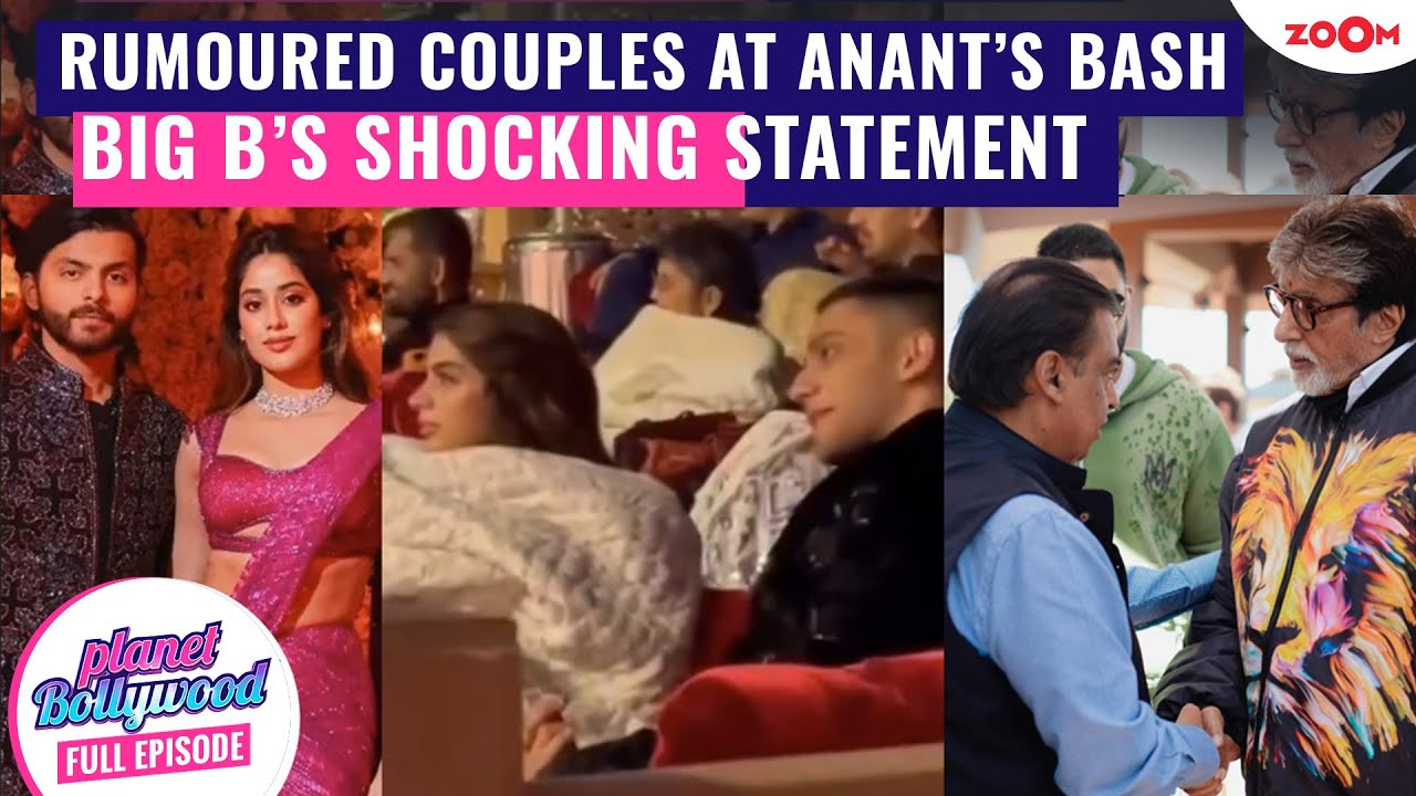 Anant-Radhika pre-wedding bash: Couples who made it official at bash | Big B’s SHOCKING statement