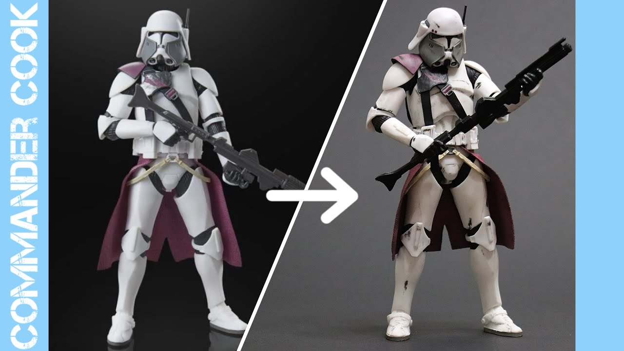 Fixing the Black Series Commander Bacara