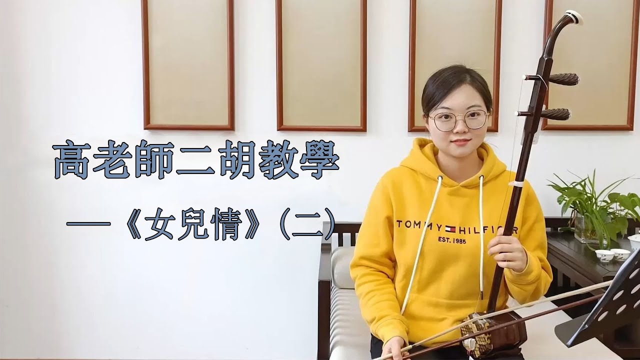 【二胡自學教程】《女兒情》G調（二）多角度講解，帶你逐句練習