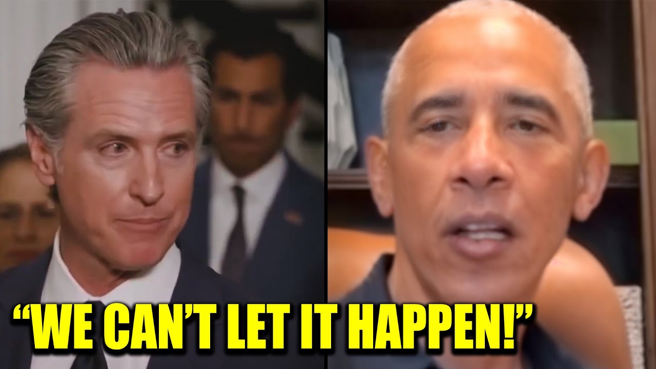Obama Teams Up With Newsom To TORCH GOP's Gerrymandering