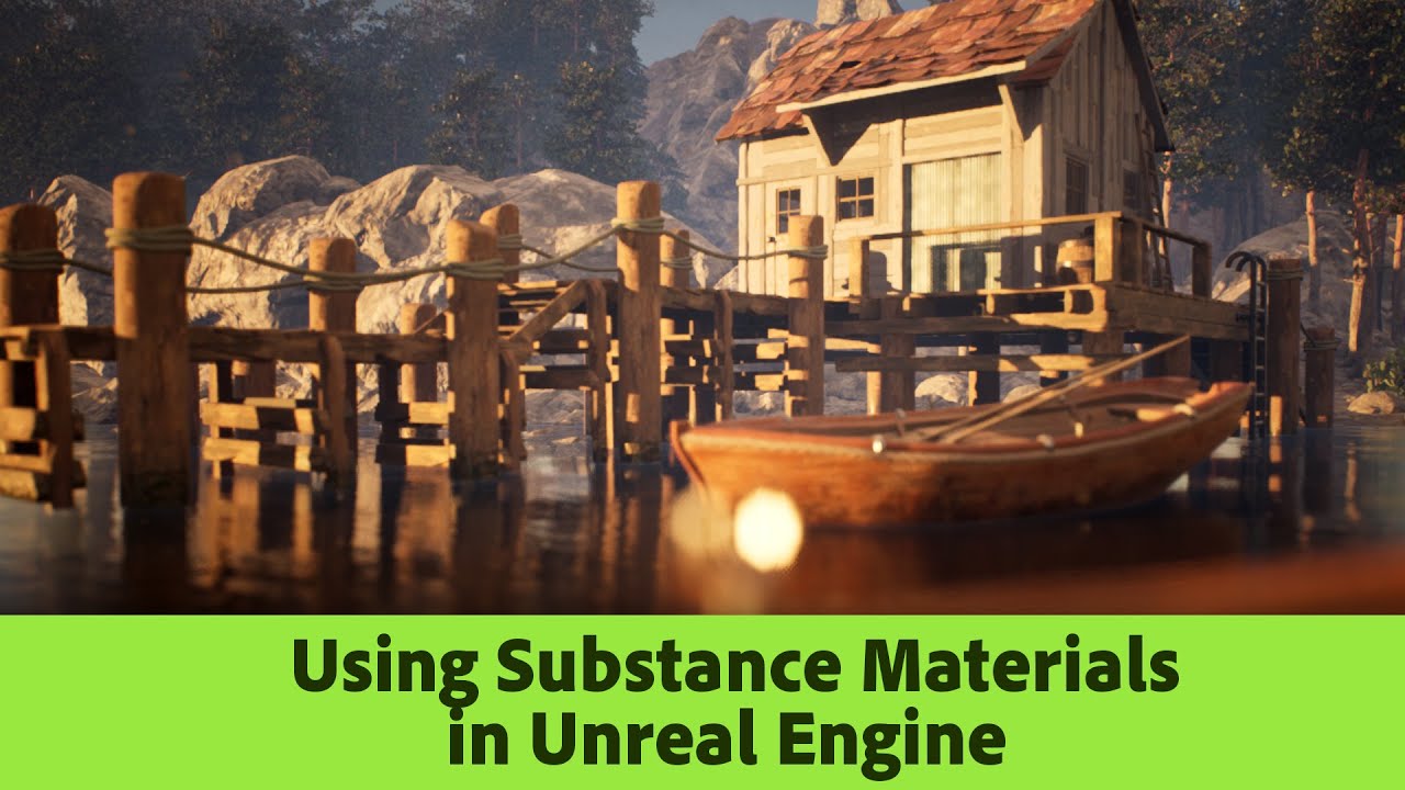 Using Substance Materials in Unreal Engine | Adobe Substance 3D