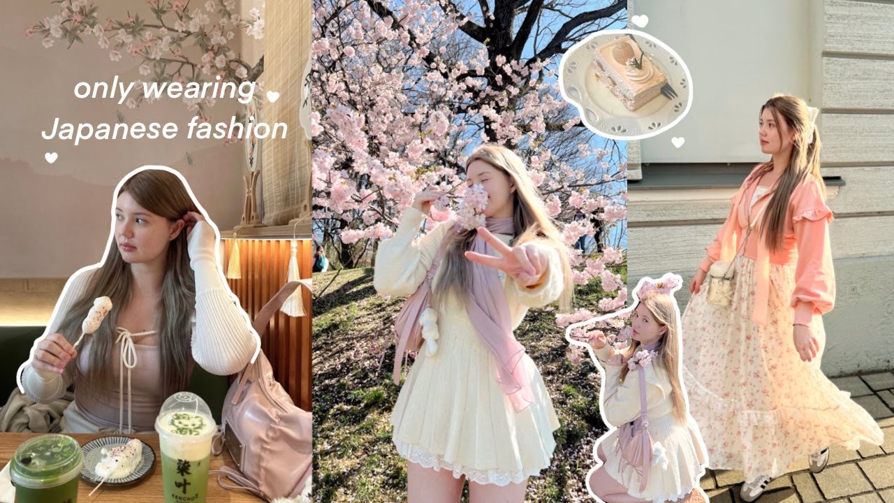 wearing only Japanese fashion for a week VLOG