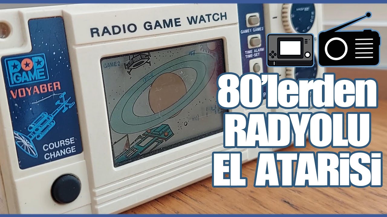 Radyolu El Atarisi - Pop Game Voyager Mg 382 A LCD Oyun