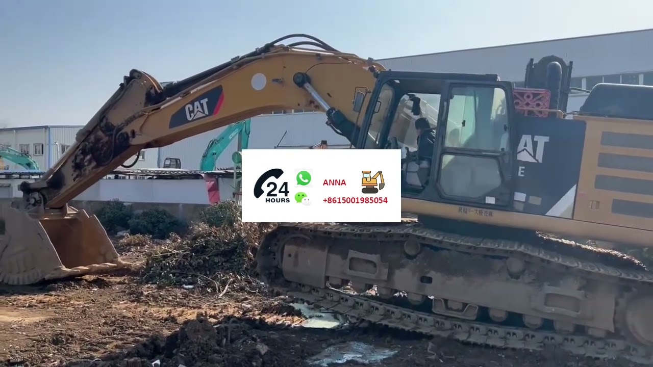caterpillar 349e japan original excavator