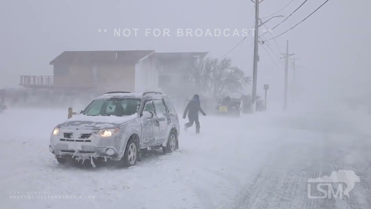 1-29-22 Sandwich, MA - Peak Whiteout Blizzard