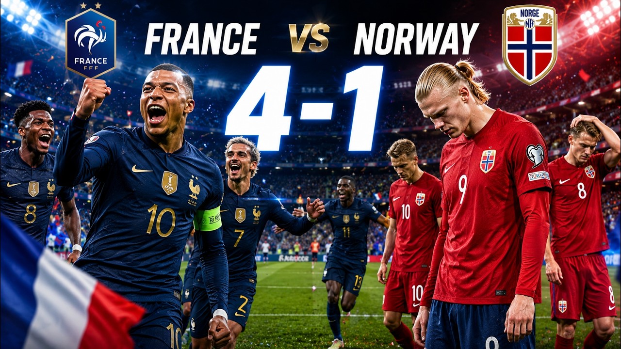 France vs Norway 4-1 | Full Match Highlights 🔥 FIFA World Cup 2026