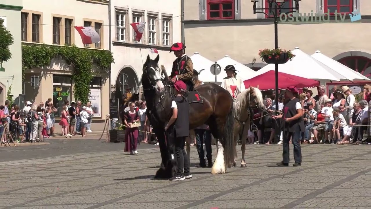 Festumzug zum Naumburger Hussiten- Kirschfest 2022