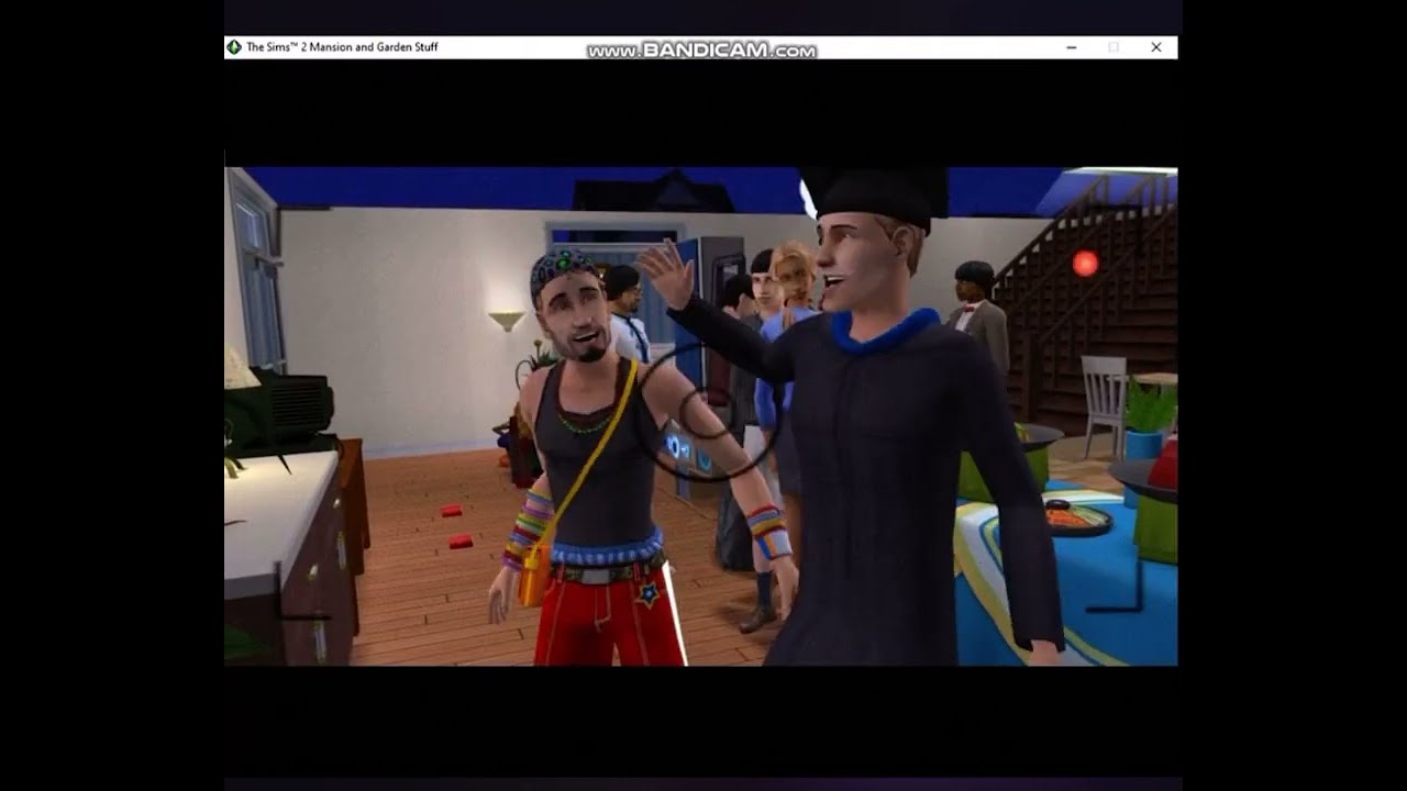 The Sims 2 - Beau Broke's Graduation Party