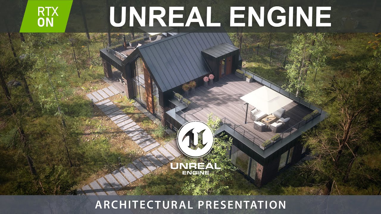 Private House Presentation / Summer / UE4