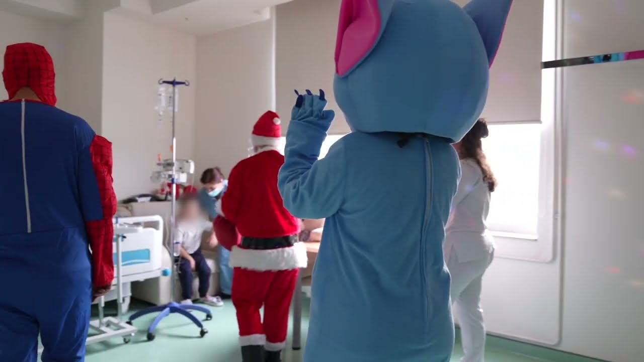 Festa Magjike në spital – surpriza që preku zemrat e të gjithëve ❤️🎈