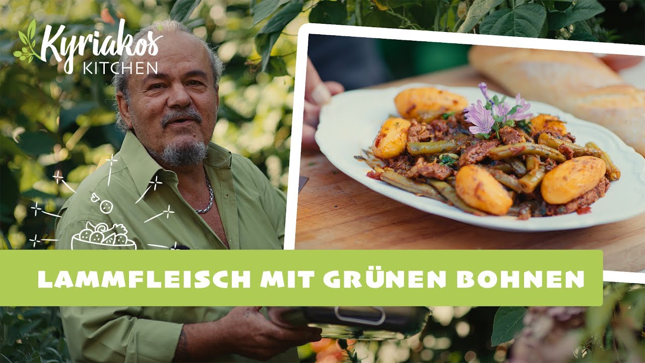 Köstliches Lamm-Keulenfleisch mit Grünen Bohnen | Kyriakos Kitchen