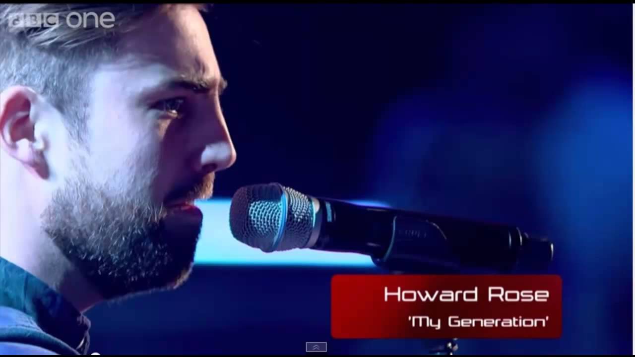 The Voice UK 2015:Howard Rose performs &lsquo;My Generation&rsquo;