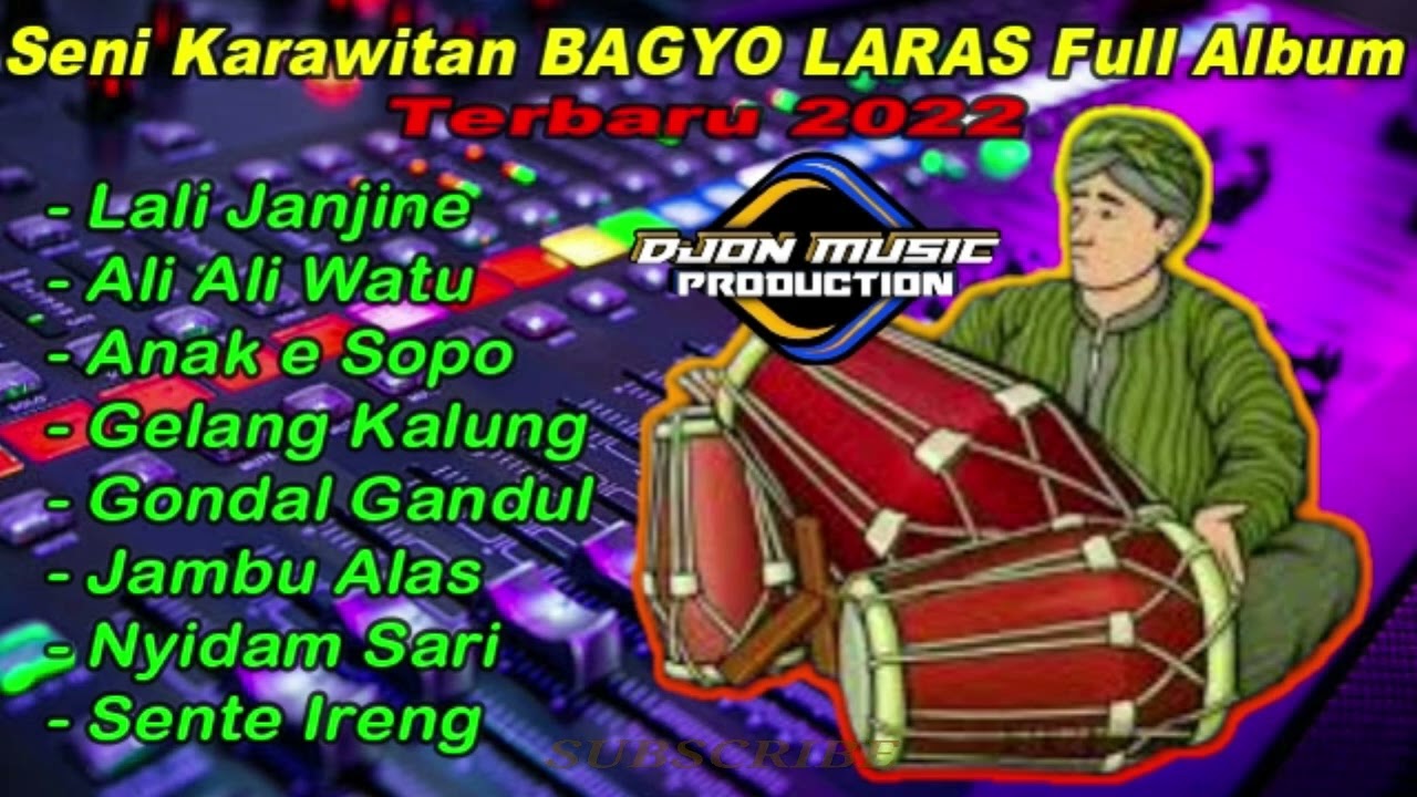 LALI JANJINE, ALI ALI WATU, LAGU JAWA FULL ALBUM || SENI KARAWITAN BAGYO LARAS || TERBARU 2022 - Mp3