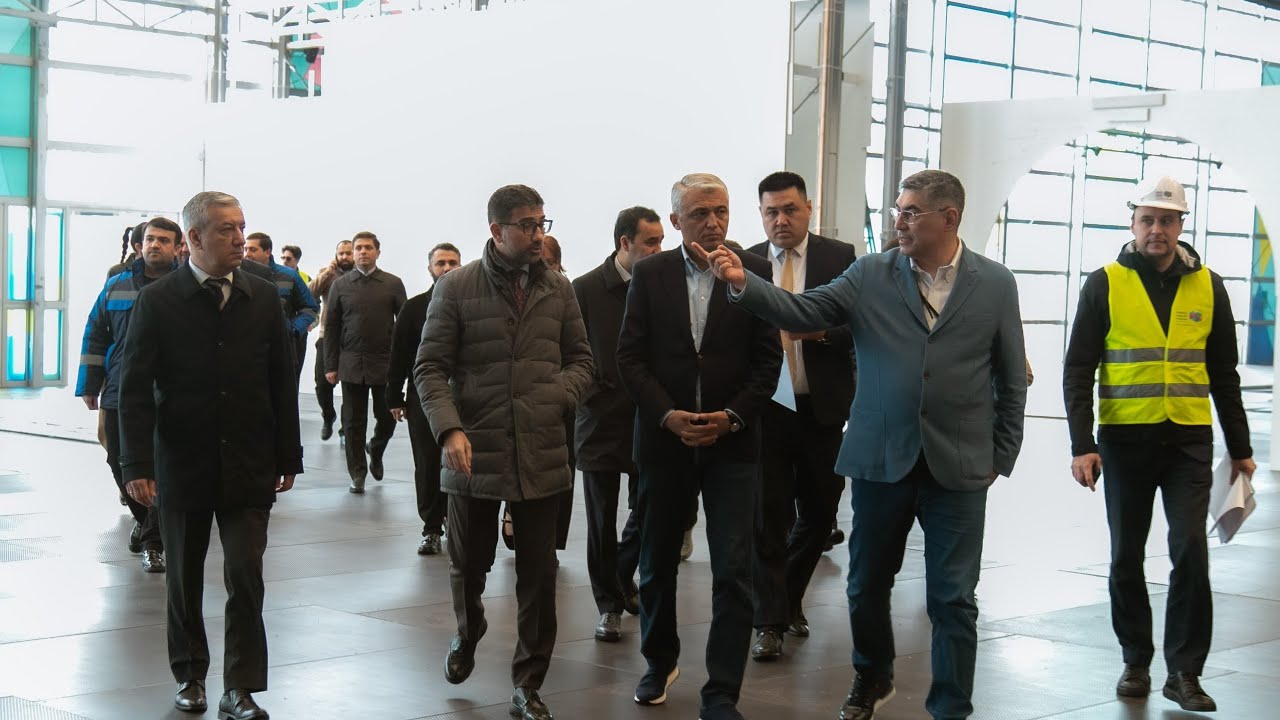 A high-level delegation from the Republic of Uzbekistan visited the WUF13 venue