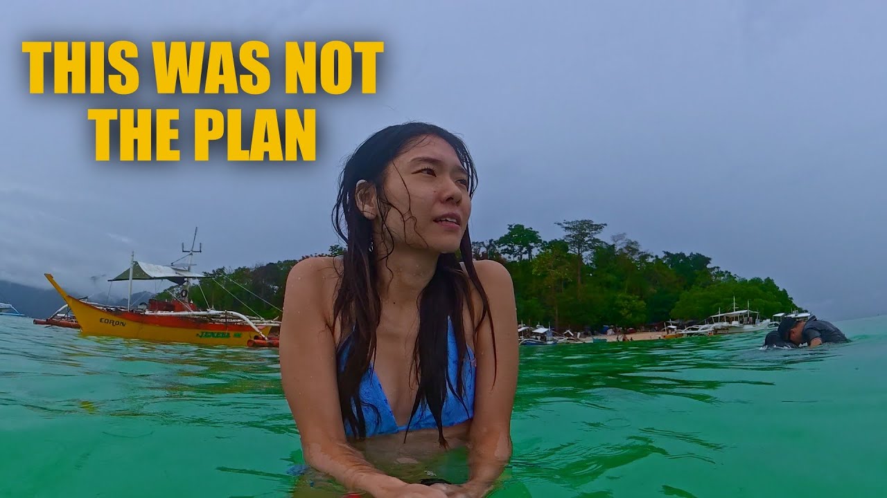 This Was NOT the Plan | Rainy Coron Island Trip, Philippines