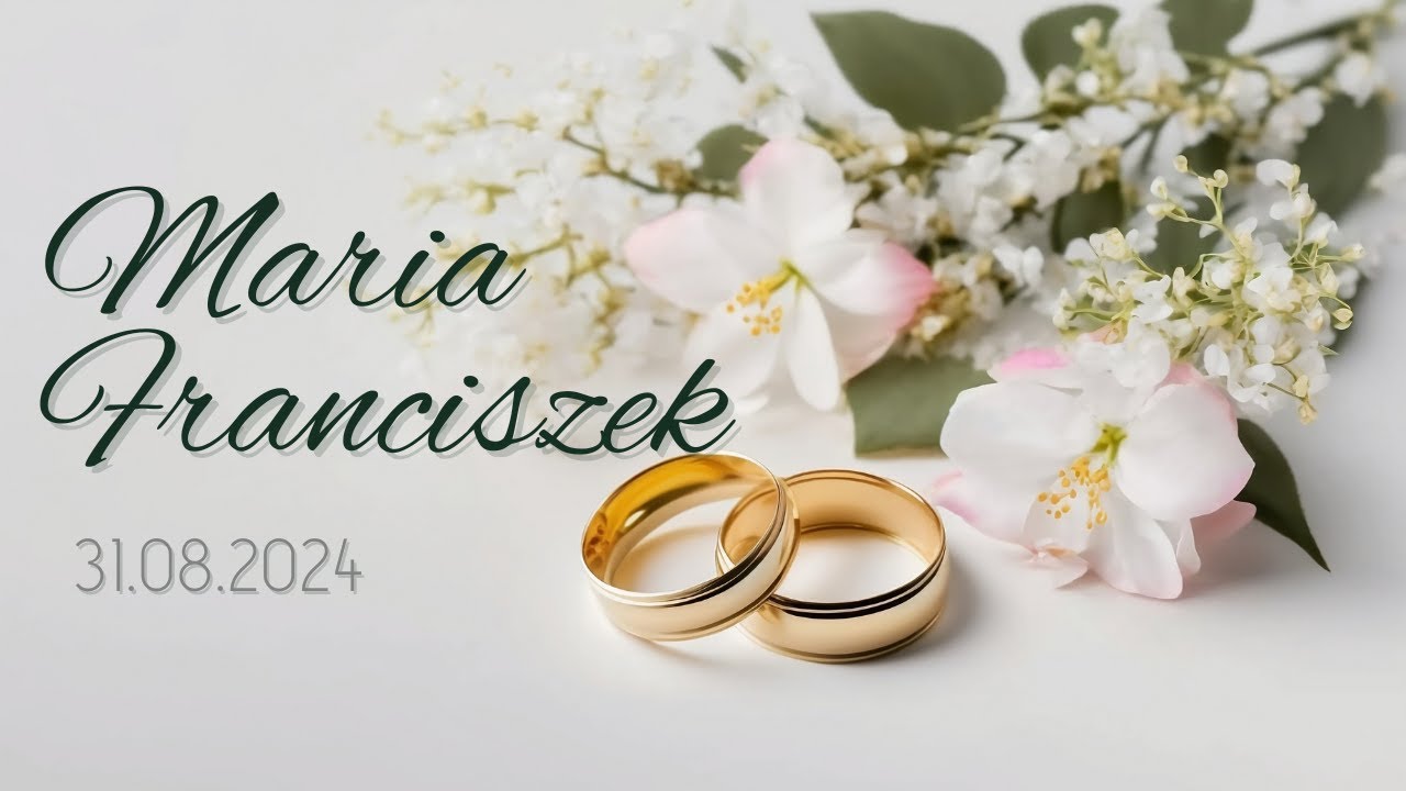 Maria i Franciszek | Ślub | 31.08.2024