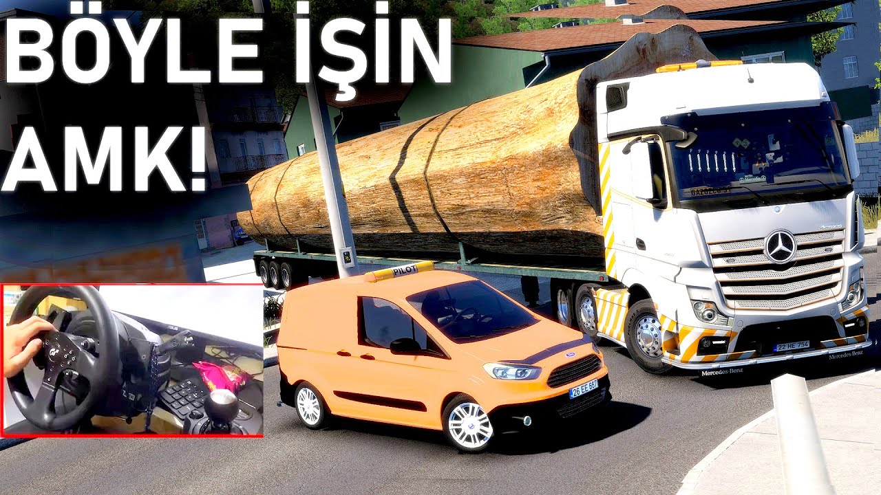 DEV ODUN TAŞIDIK! - BÖYLE ESKORTUN AMK - ETS 2 Mod MP T300RS GT @Oğuzhan Kaplan