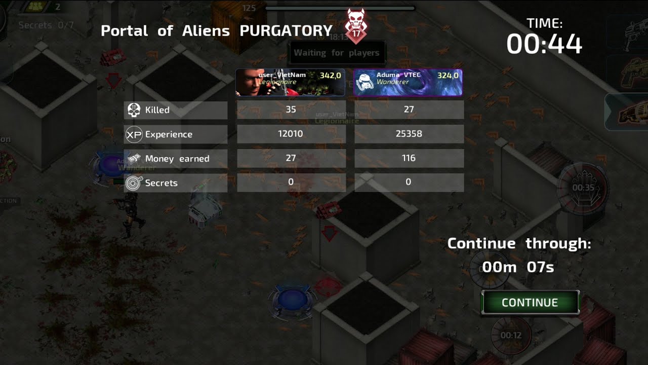 Alien shooter world purgatory mission 17 (squad)