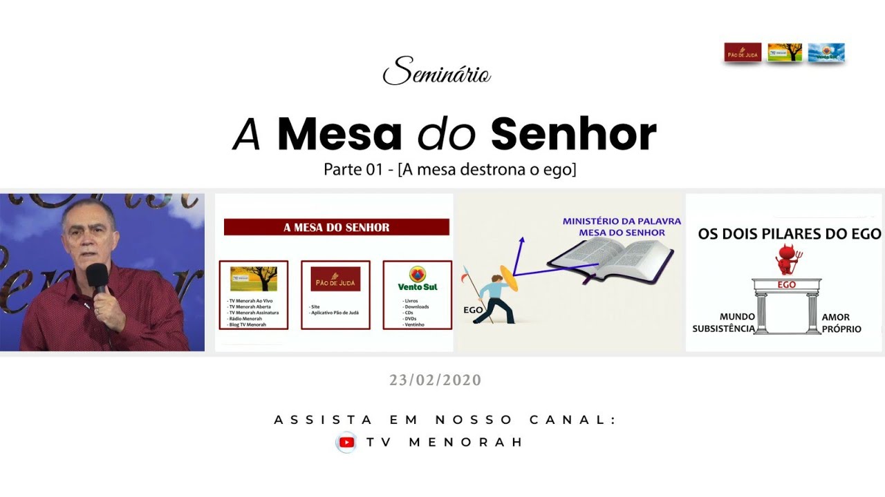 Seminário A Mesa do Senhor 01 - 23/02/2020