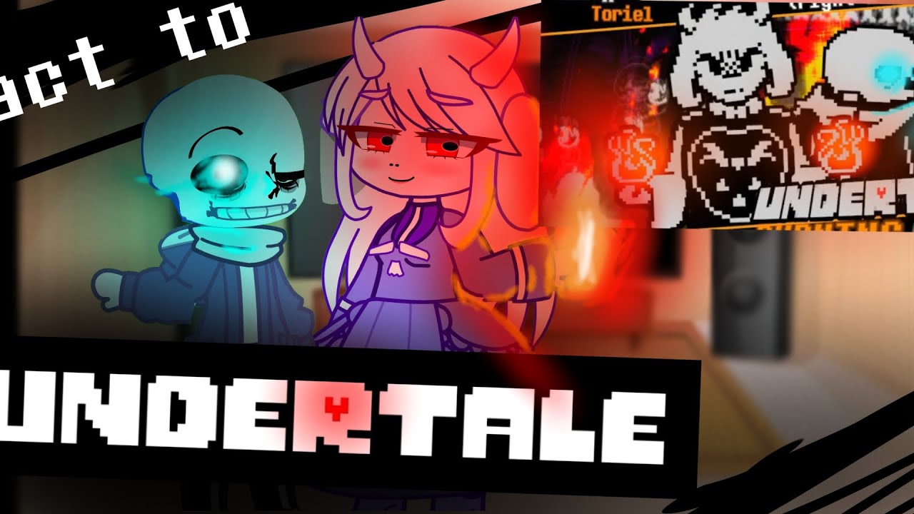 UNDERTALE REACT TO UNDERTALE: BURNING ASHES - & TORIEL (FIGHT ANIMATION)