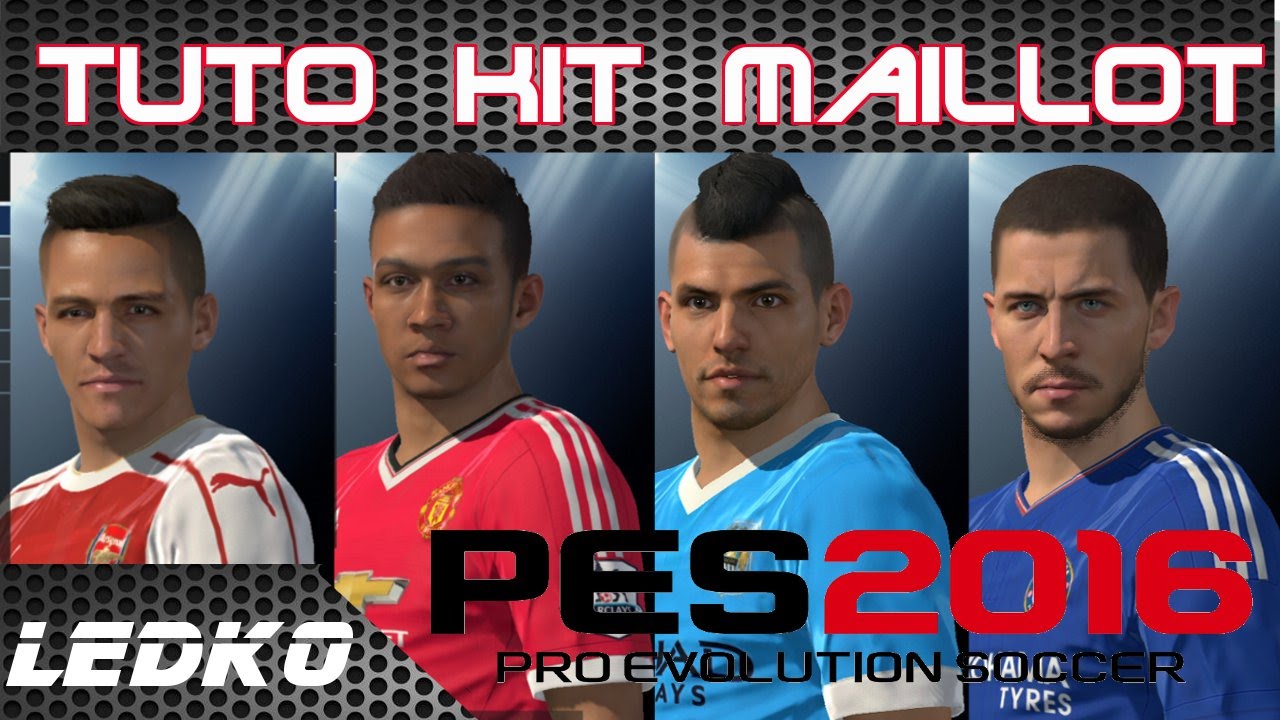 [FR][PS4] Tutoriel Importer Kit Maillots + Emblèmes (PES 2016)(1080p)