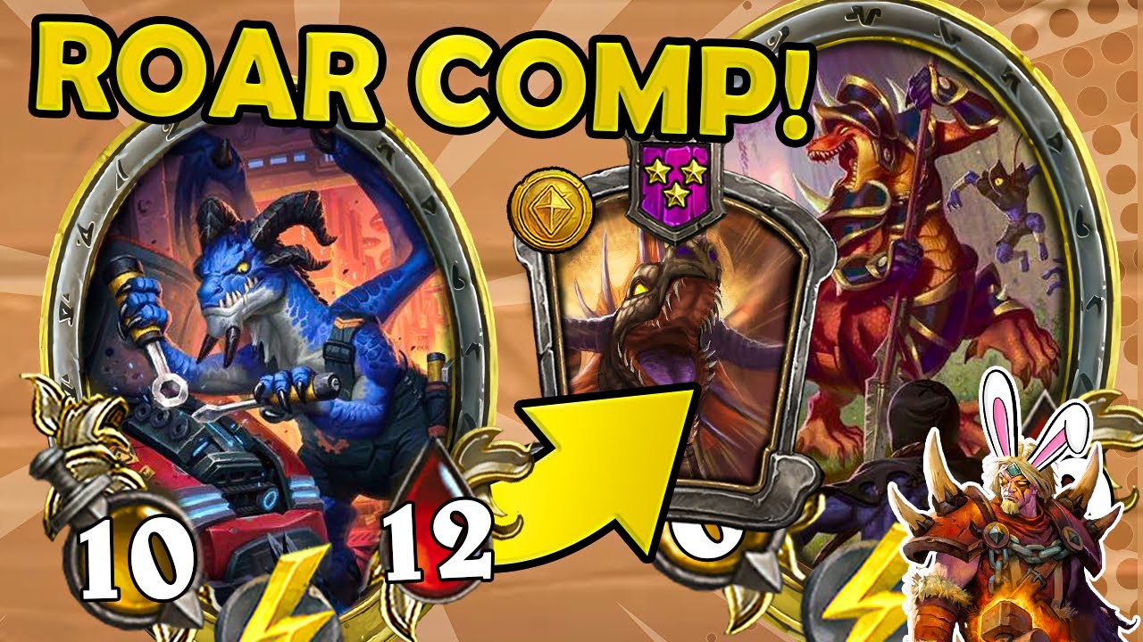 MEME Echoing Roar COMP! | Hearthstone Battlegrounds