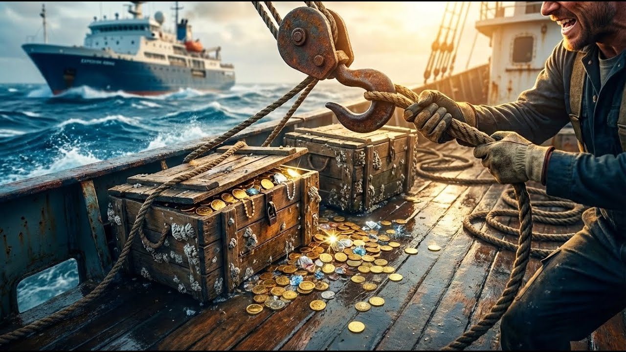 $640,000,000 Ocean Treasure Recovered &mdash; Real Deep-Sea Salvage