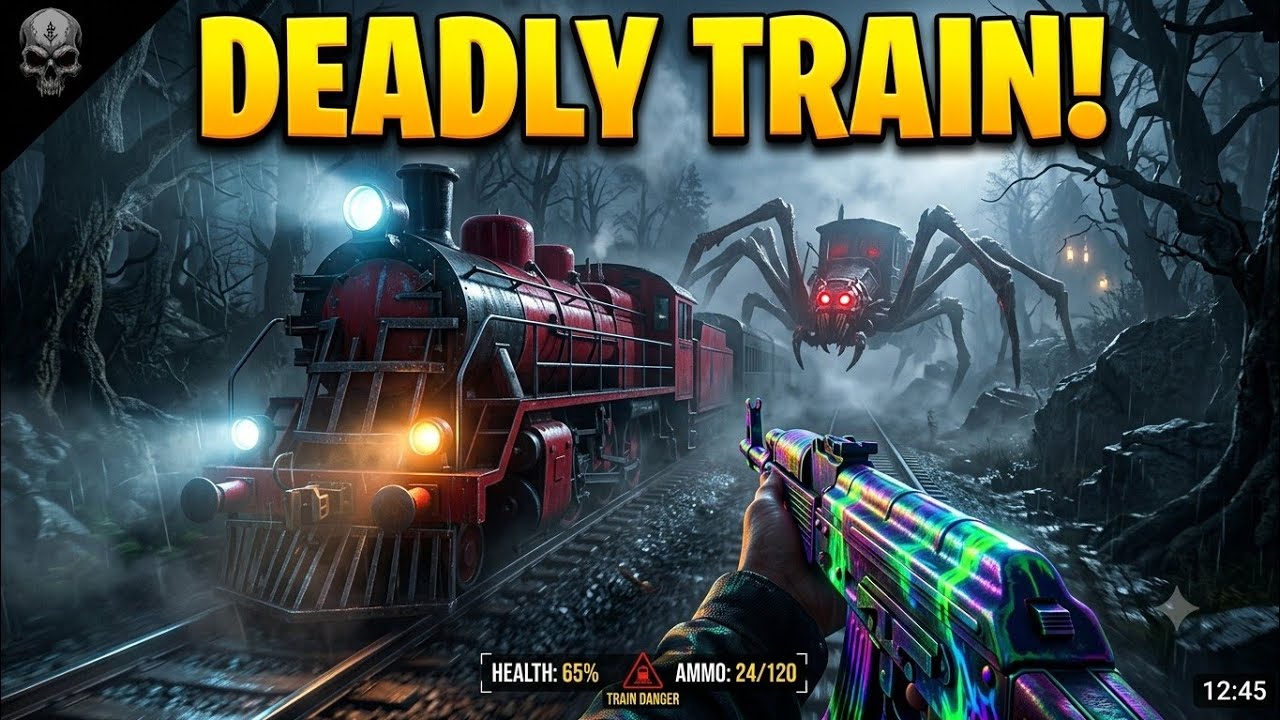TRAVELING IN A HORROR TRAIN