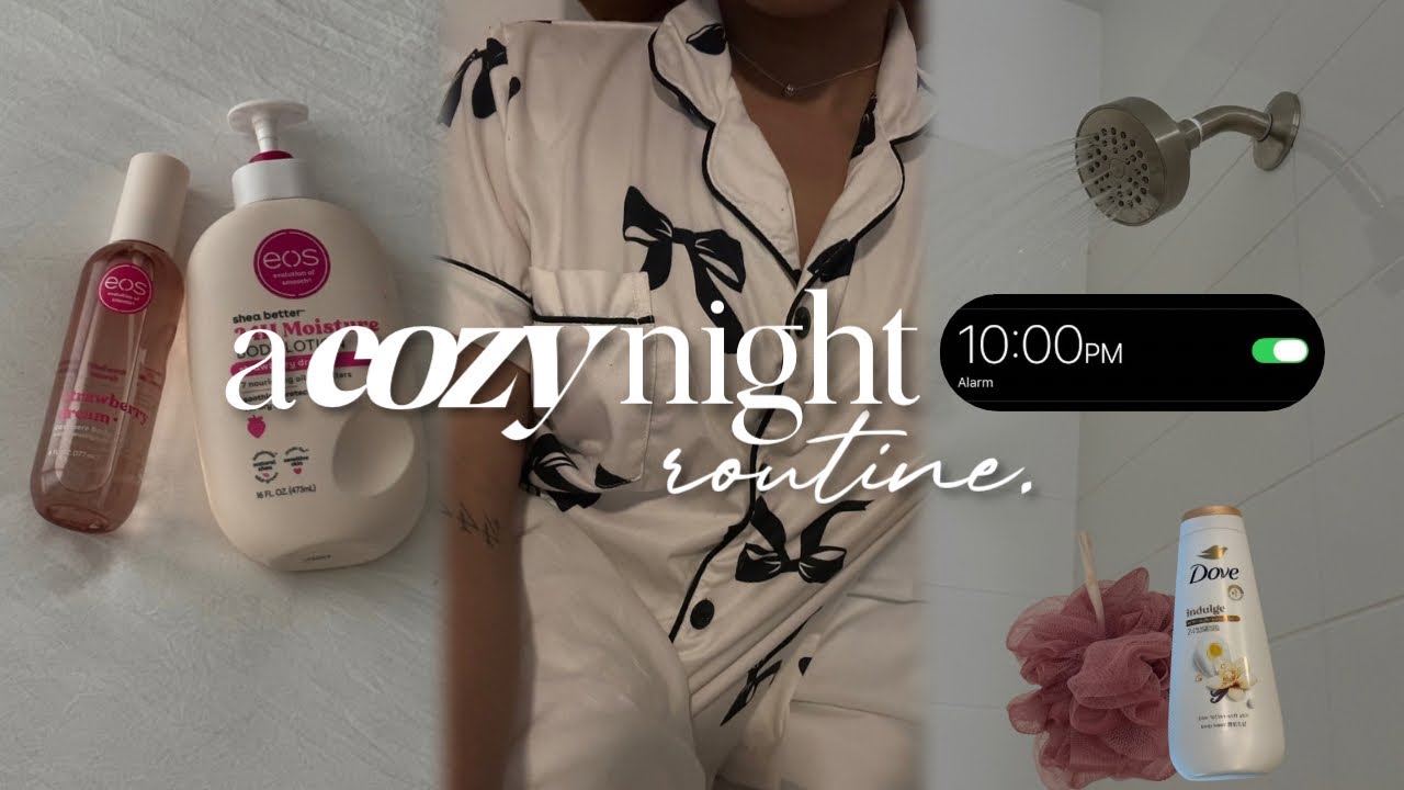 COZY WINTER NIGHT ROUTINE 🕯️living alone diaries + shower routine + gym vibes + journaling + cooking