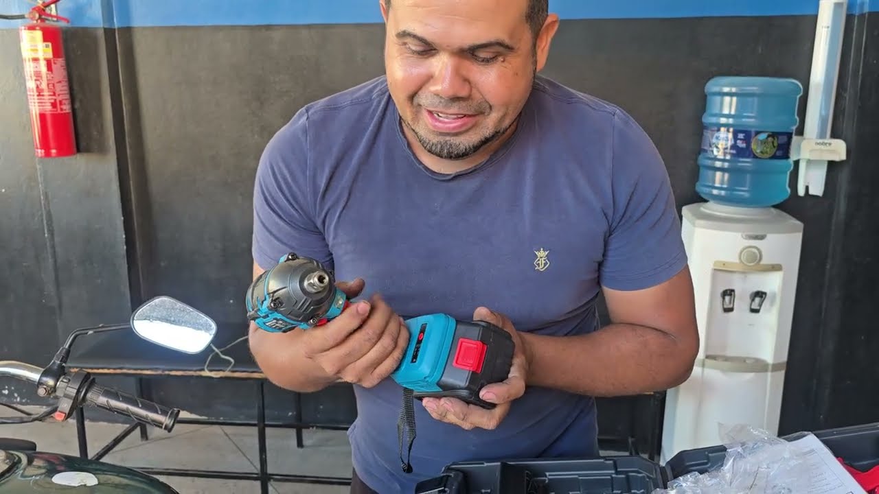 Chegou minha nova ferramenta pra oficina e testei muito boa!
