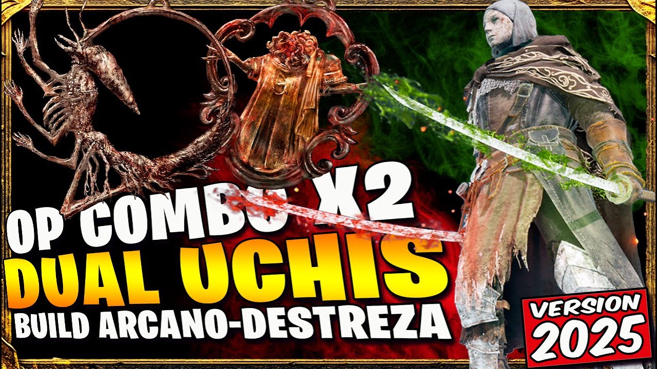 La OP BUILD DUAL KATANAS con BRUTAL COMBO SANGRADO Y VENENO de Elden Ring NG+ en 2025 Parche 1.16