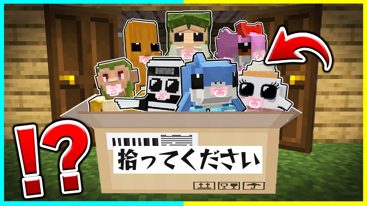 ブレインロット赤ちゃんたちを助けるマインクラフト【まいくら/マインクラフト】