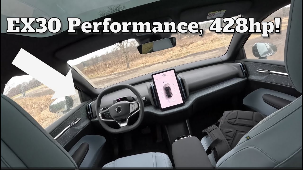 Testar Volvo EX30 Twin Motor Performance, 428hp 2025