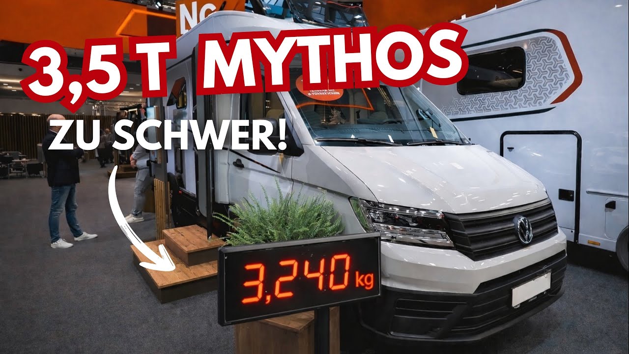 Diese Wohnmobile sind es NICHT geworden - das 3,5 t-Problem