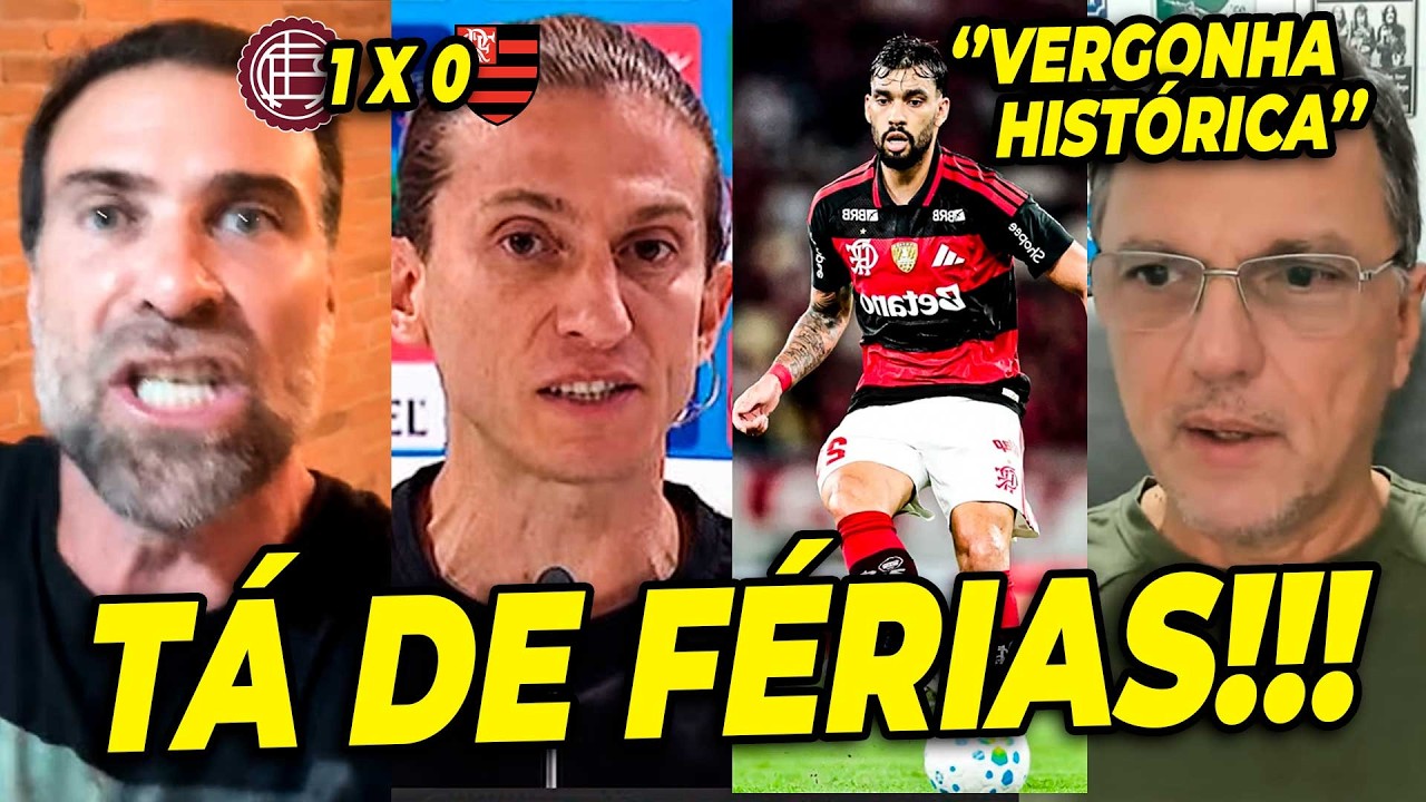 VERGONHA! OLHA O DESABAFO DO PILHADO E MAURO CEZAR APÓS DERROTA VERGONHA DO FLAMENGO!