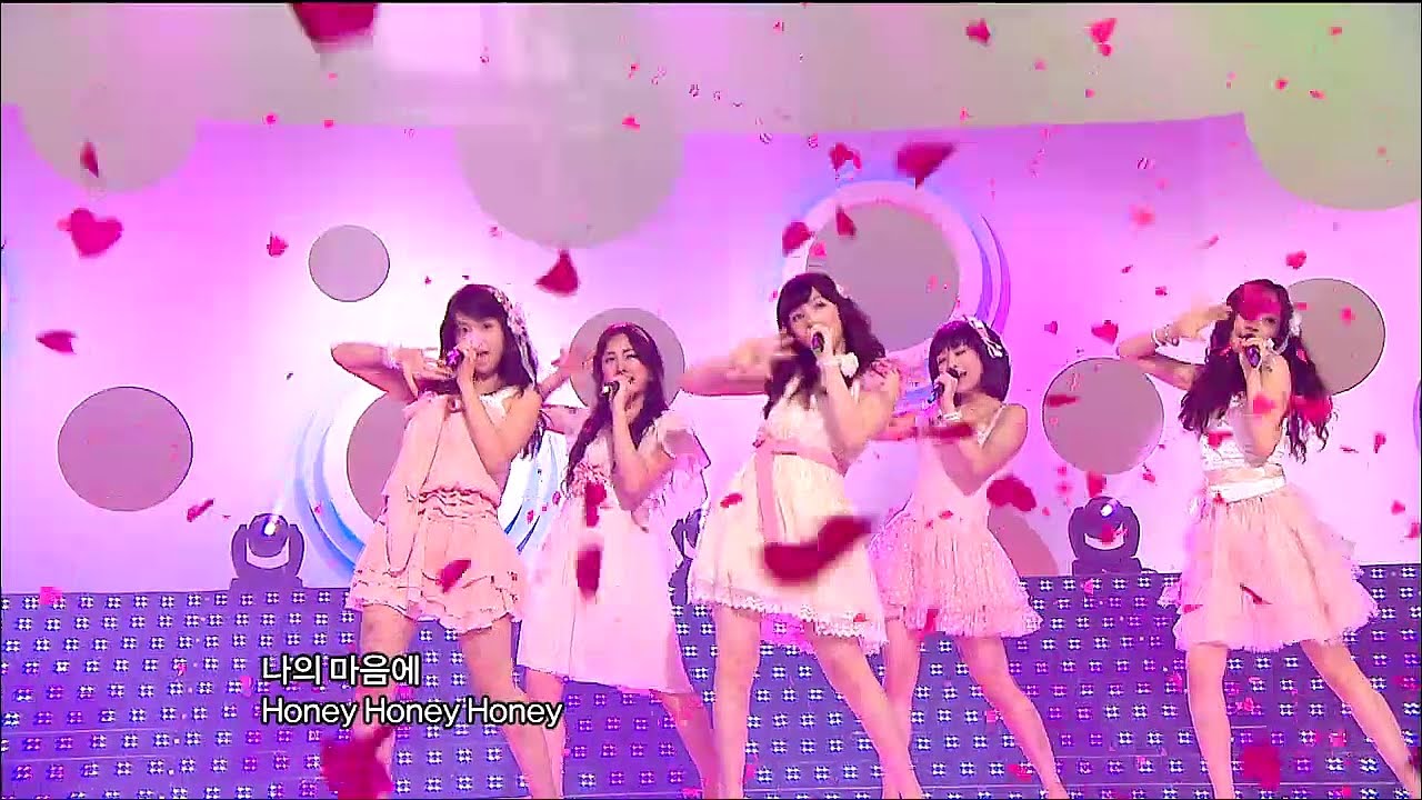 【TVPP】KARA - Honey, 카라 - 허니 @ New Song Stage, Show Music Core Live