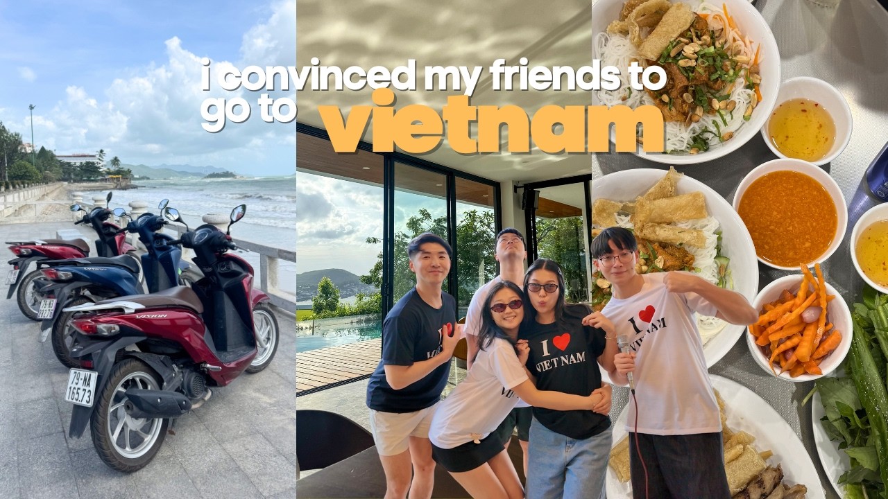 I convinced my friends to spend NYE in vietnam 🇻🇳