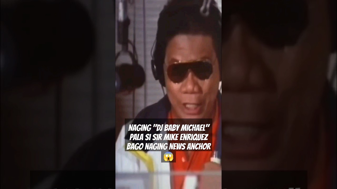 Mike Enriquez as DJ Baby Michael ❤️ #mikeenriquez #24oras #gmanews #kapuso