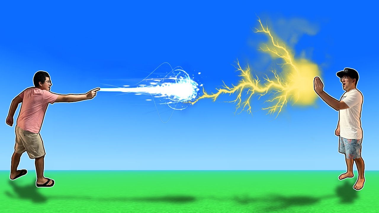 VIRAMOS MAGOS E FIZEMOS UMA BATALHA DE PODERES DE ELEMENTOS!! (POTION BLAST)